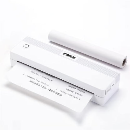 Speed-X SP-A42 A4 Portable Inkless Thermal Printer | 203 DPI | 10mm/s | USB Type-C + Bluetooth + WiFi | iPrint | Black & White
