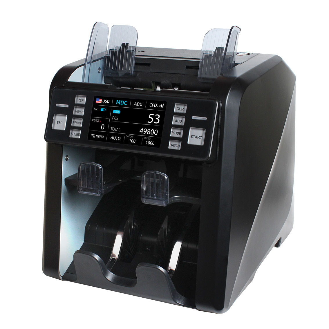 Mustafa Machine Speed-X SP-950A | Double Pocket Auto Identity Multi-Currency Advanced ...