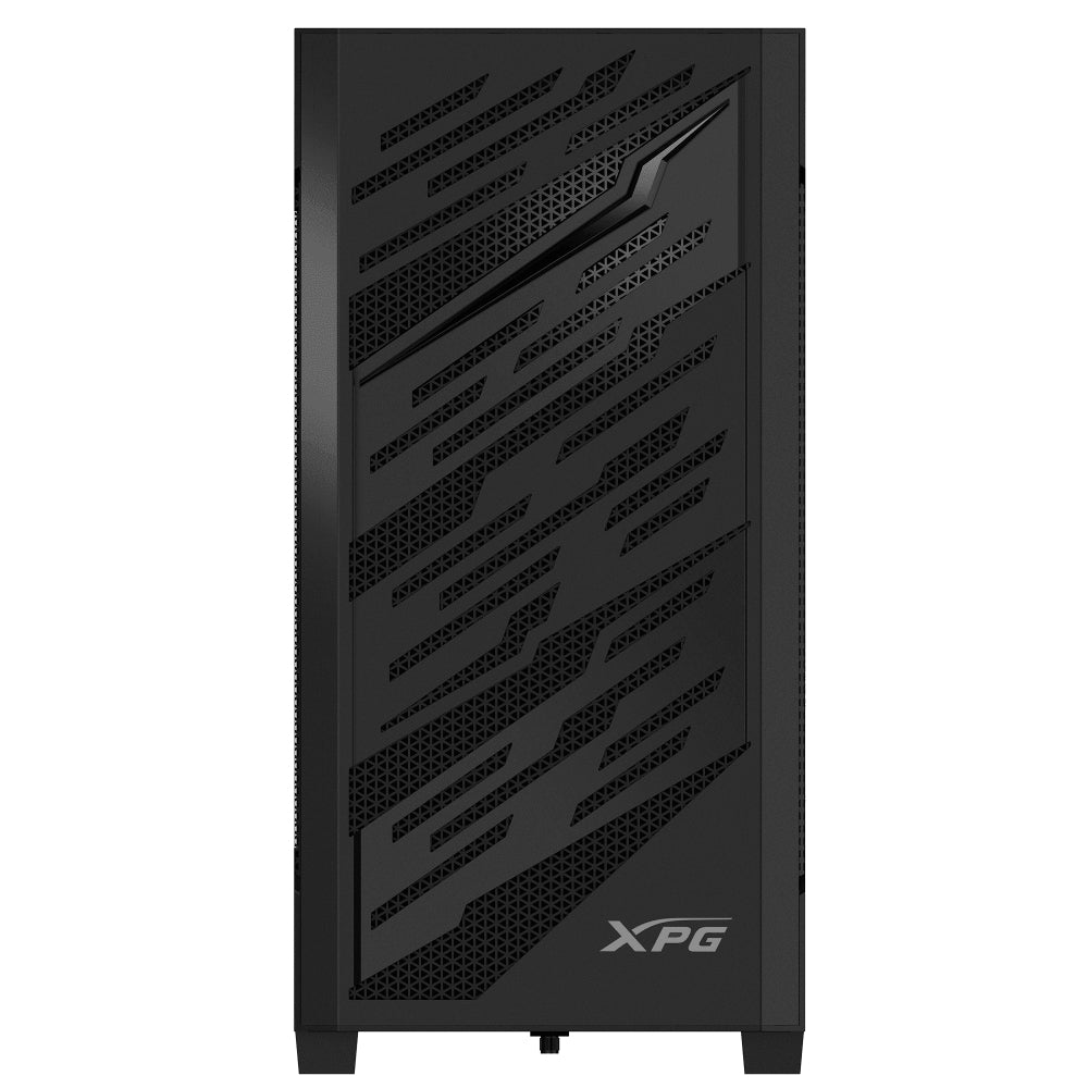 XPG STARKER AIR BTF Mid-Tower Chassis | E-ATX | Supports Reverse-Connector Motherboards | Up to 12 Fans | 360mm Radiator Support | Tempered Glass | Black & White