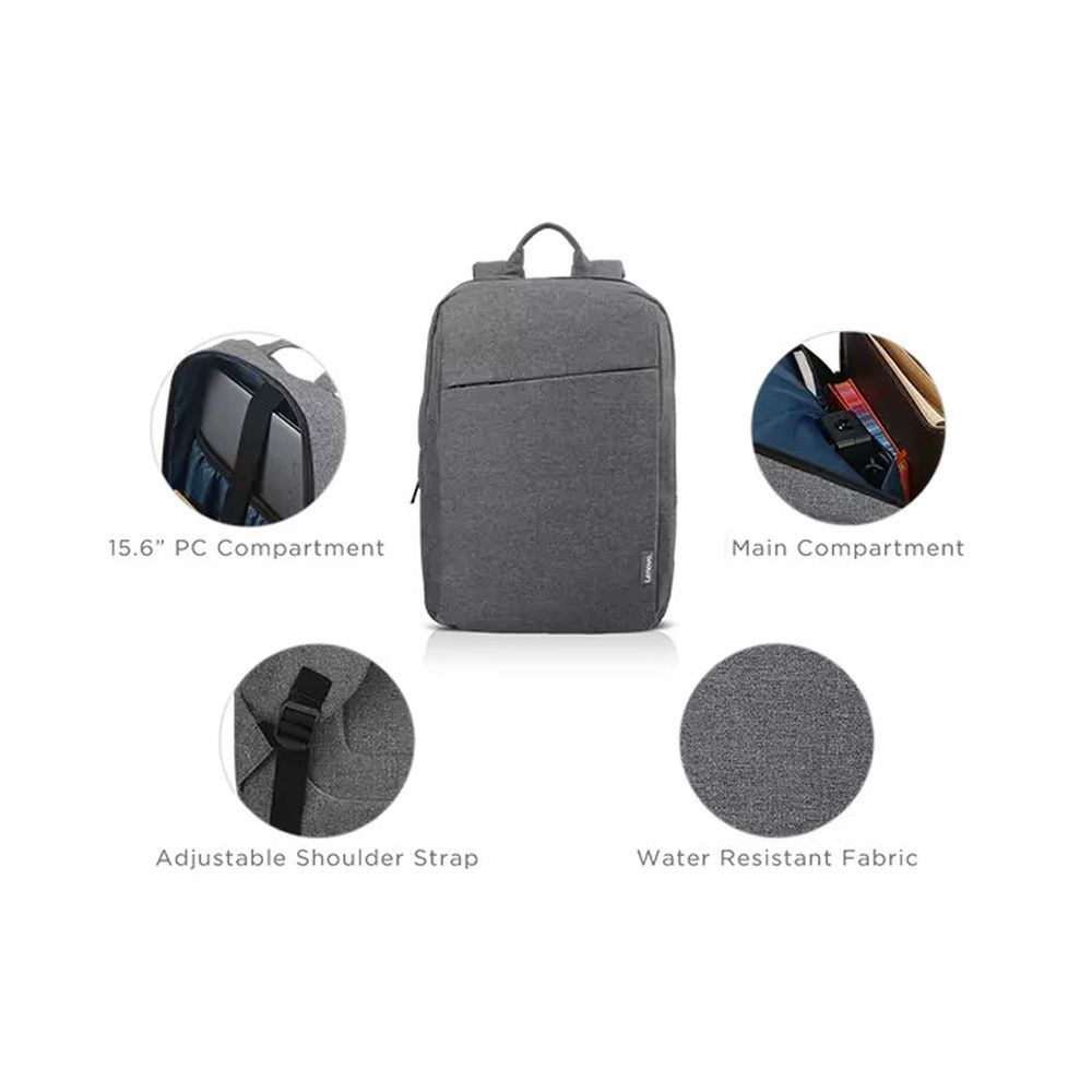 Lenovo Casual Backpack B210 15.6" | Grey & Black