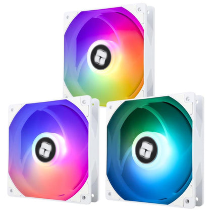 Thermalright TL-C12C-S X3 120mm ARGB Case Fan 3-Pack | 1550RPM PWM Fans | 66.17 CFM | 5V ARGB | S-FDB Bearing