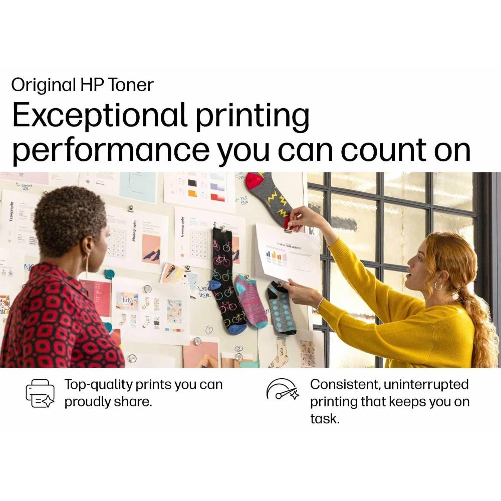 HP 110A Black Original Laser Toner Cartridge | W1112A | 1,500 Pages | Standard Capacity | Original HP Toner | Black