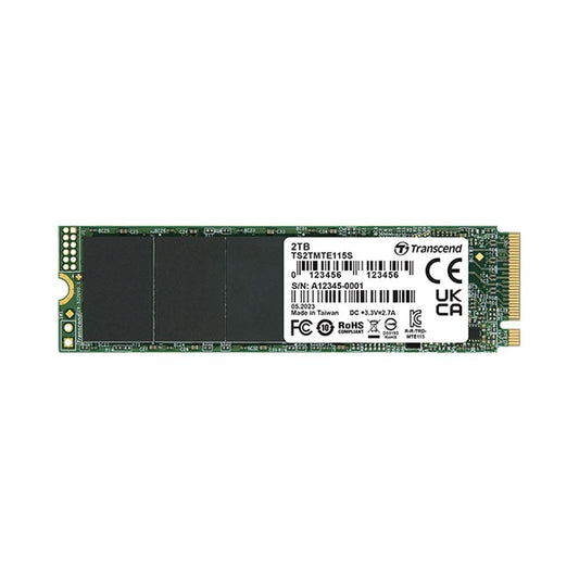 Transcend 115S | M.2 NVMe SSD | High-Performance Storage for Modern Computing | 250GB