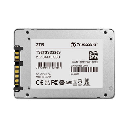 Transcend 225S | SATA III 6Gb/s SSD - High-Performance 2.5-Inch Solid State Drive