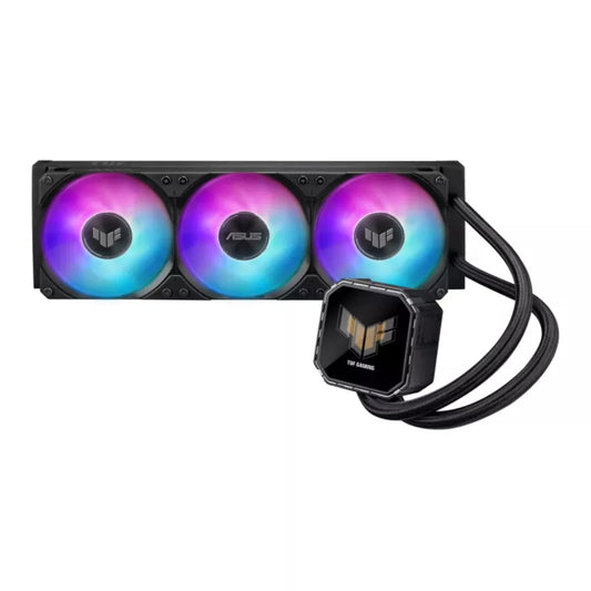 ASUS TUF Gaming LC III 360 ARGB LCD | All-in-One Liquid CPU Cooler | Triple ARGB Fans | 2.8" LCD Display