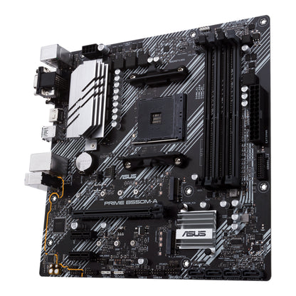 ASUS PRIME B550M-A D4 Micro-ATX Motherboard | Stable Power Meets AMD Ryzen Performance