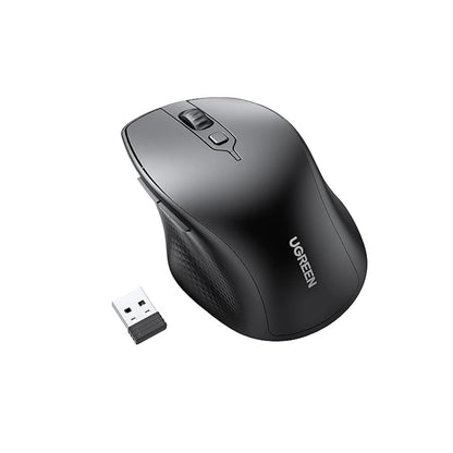 Ugreen 25752 MU006 | Dual Mode Wireless Mouse, Bluetooth + 2.4G, 4000 DPI, Silent Click, Ergonomic Design