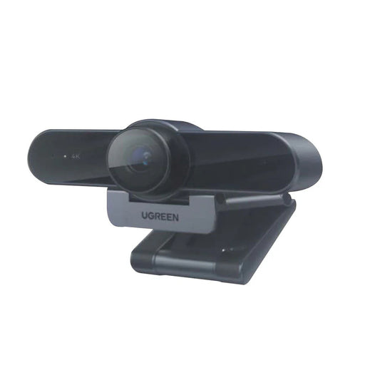 UGREEN 55513 USB Webcam | 4K Ultra HD, Dual Microphone, Auto Focus, Plug & Play