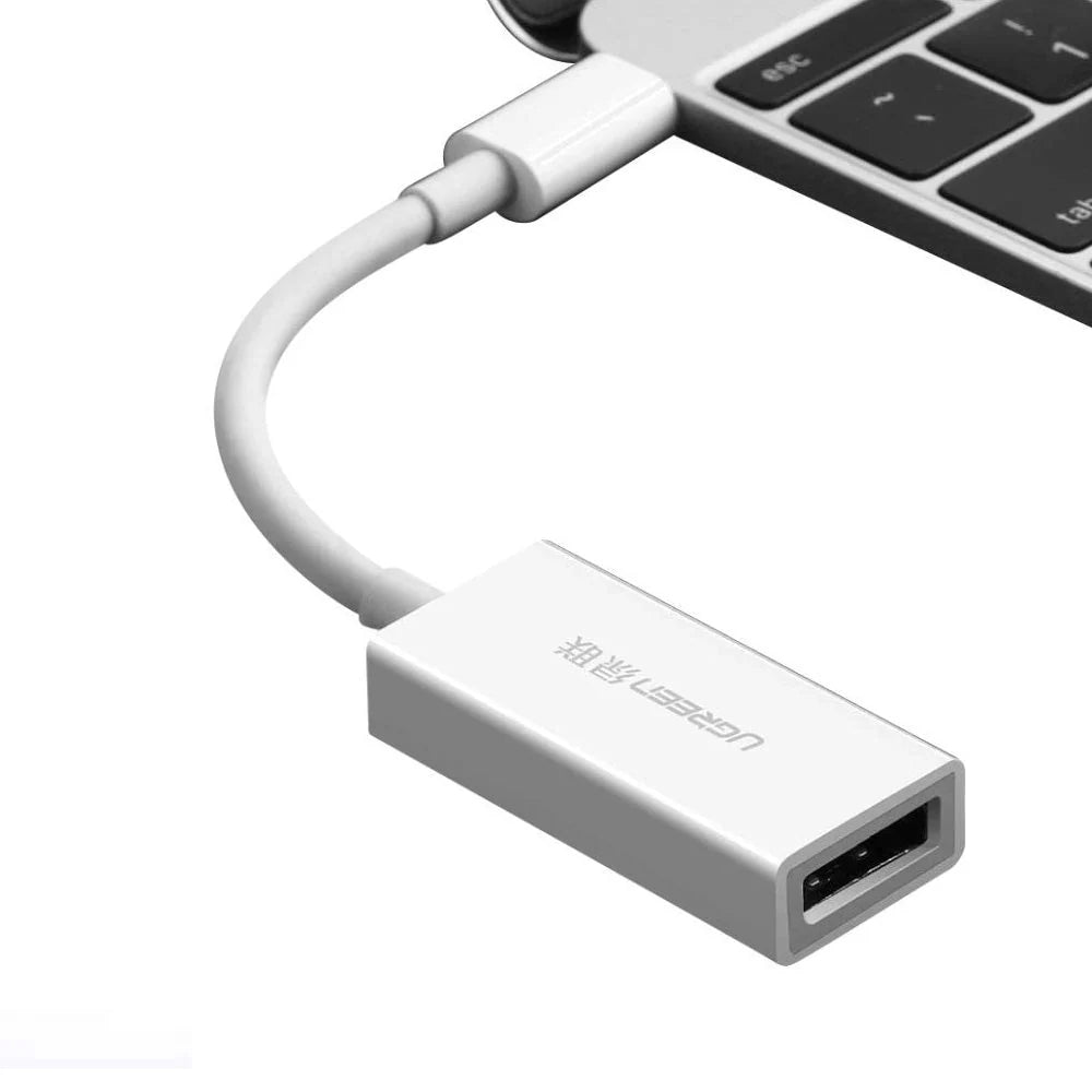 UGREEN 40372 | USB-C to DisplayPort Adapter | 4K@60Hz | DP Alt Mode | Plug & Play | Aluminum Shell | For MacBook, Laptop, Tablet, PC, Monitor, Projector