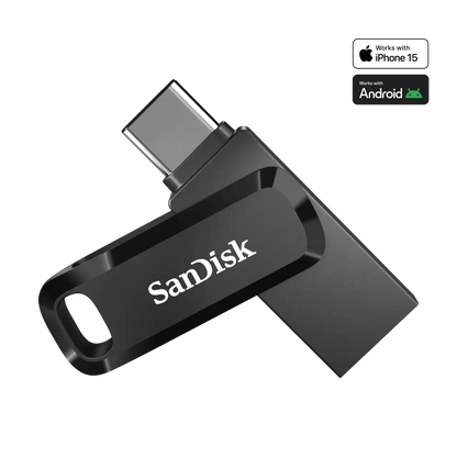 SanDisk Ultra Dual Drive Go USB Type-C™ 32GB - 512GB (Black)