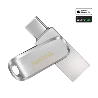 SanDisk Ultra Dual Drive Luxe USB Type-C™ Flash Drive 64GB - 1TB