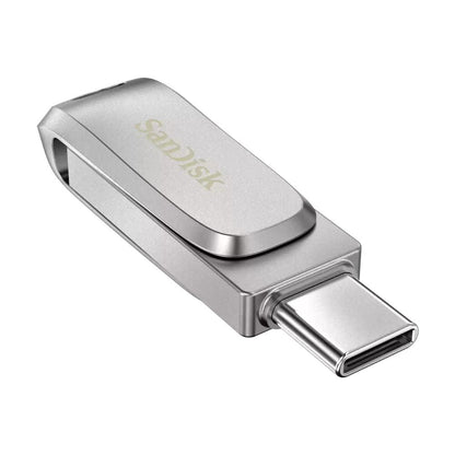 SanDisk Ultra Dual Drive Luxe USB Type-C™ Flash Drive | 64GB – 1TB | All-Metal 2-in-1 Type-C & Type-A Drive