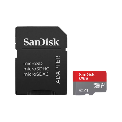 SanDisk Ultra microSD CARD with SD Adapter (A1) 64GB - 512GB