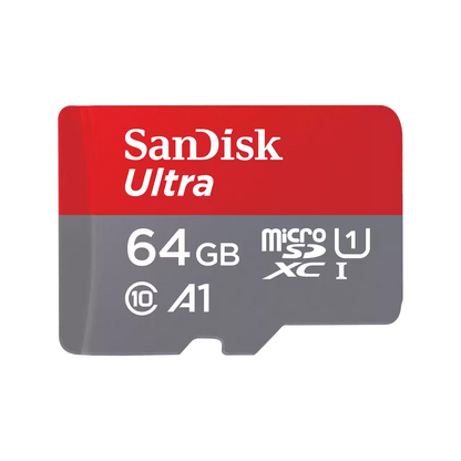 SanDisk Ultra microSD CARD with SD Adapter (A1) 64GB - 512GB