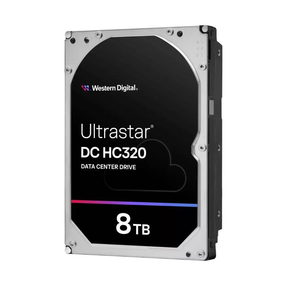 WD Ultrastar DC HC320 8TB | Enterprise SATA HDD | 7200RPM | 256MB Cache | Model 0B36404
