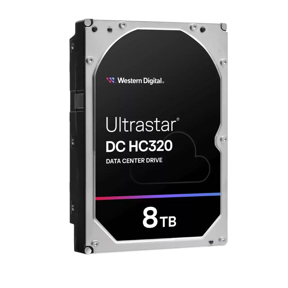 WD Ultrastar DC HC320 8TB | Enterprise SATA HDD | 7200RPM | 256MB Cache | Model 0B36404