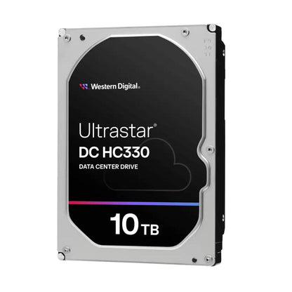 WD Ultrastar DC HC330 10TB | Model 0B42266 | SATA 6Gb/s | 7200 RPM | CMR | 256MB Cache | SE (Self-Encrypting) | Enterprise HDD