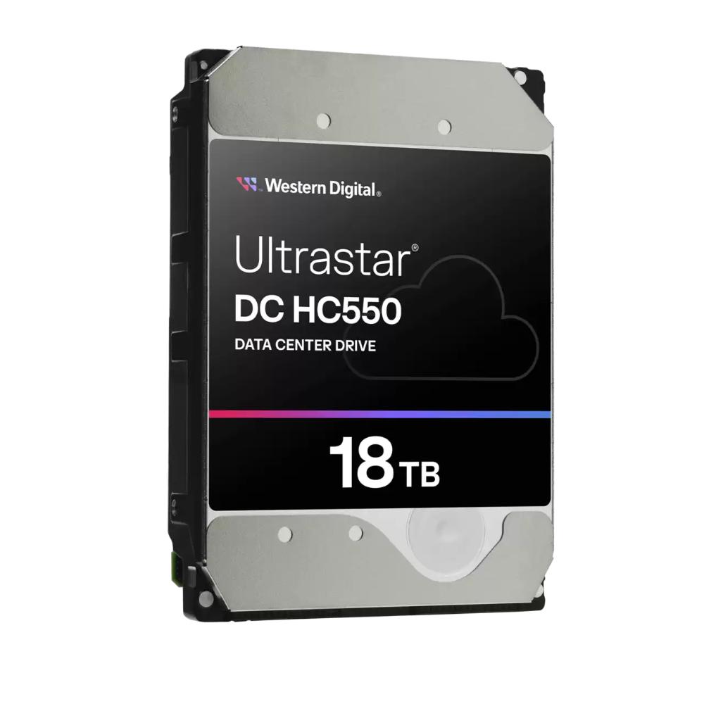 WD Ultrastar DC HC550 | Enterprise SATA HDD | 7200RPM | 512MB Cache | 14TB / 16TB / 18TB