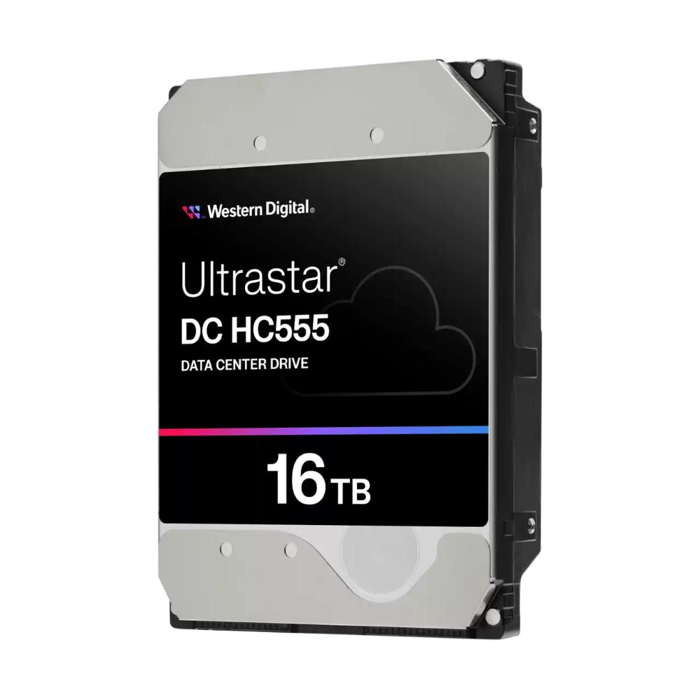 WD Ultrastar HC555 Data Center HDD | SATA | Enterprise Storage | 12TB–20TB