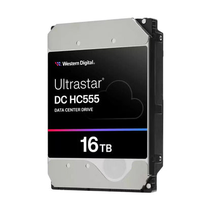 WD Ultrastar HC555 Data Center HDD | SATA | Enterprise Storage | 12TB–20TB