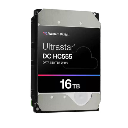 WD Ultrastar HC555 Data Center HDD | SATA | Enterprise Storage | 12TB–20TB