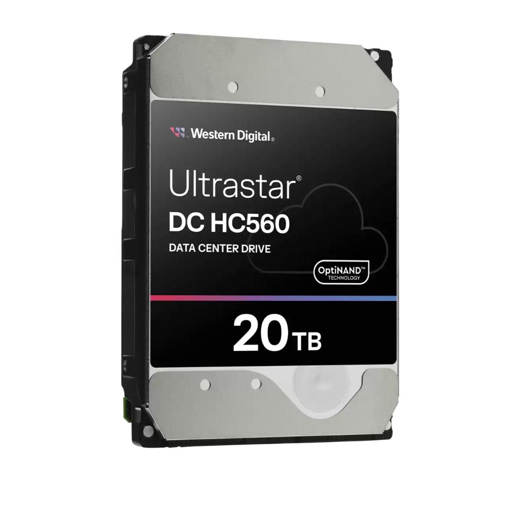 WD Ultrastar DC HC560 20TB | Enterprise SATA HDD | 7200RPM | 512MB Cache | 0F38785