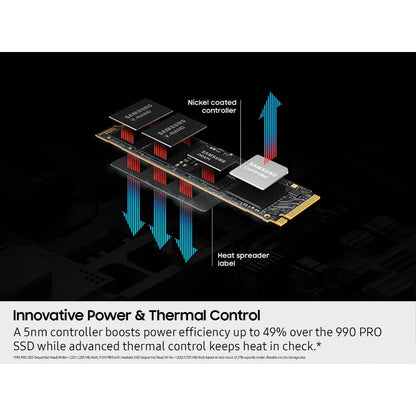 Samsung 9100 PRO PCIe 5.0 NVMe M.2 SSD | Up to 14,800MB/s Read | 13,400MB/s Write | Gen5 AI Performance SSD | 1TB / 2TB / 4TB / 8TB