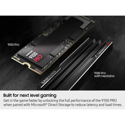 Samsung 9100 PRO PCIe 5.0 NVMe M.2 SSD | Up to 14,800MB/s Read | 13,400MB/s Write | Gen5 AI Performance SSD | 1TB / 2TB / 4TB / 8TB