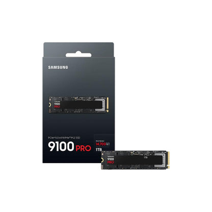 Samsung 9100 PRO PCIe 5.0 NVMe M.2 SSD | Up to 14,800MB/s Read | 13,400MB/s Write | Gen5 AI Performance SSD | 1TB / 2TB / 4TB / 8TB