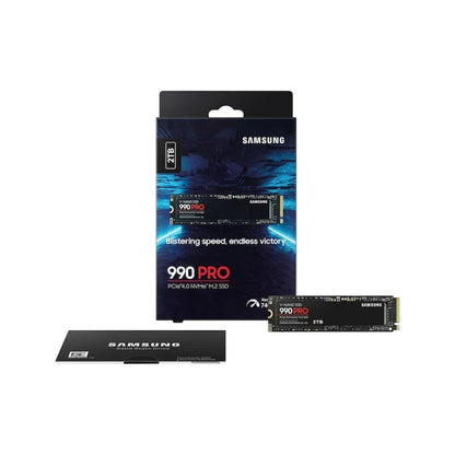 Samsung 990 PRO PCIe 4.0 NVMe M.2 SSD | Up to 7450MB/s Read | 6900MB/s Write | Gen4 High-Performance Storage | 1TB / 2TB / 4TB