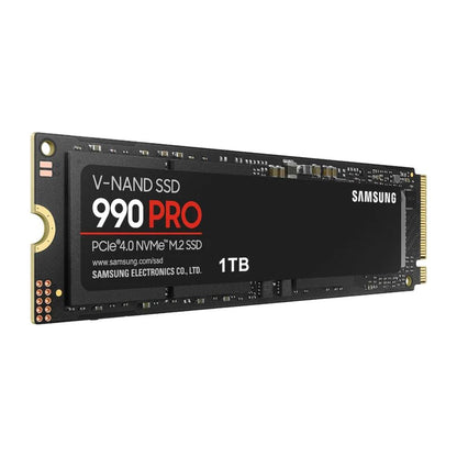 Samsung 990 PRO PCIe 4.0 NVMe M.2 SSD | Up to 7450MB/s Read | 6900MB/s Write | Gen4 High-Performance Storage | 1TB / 2TB / 4TB
