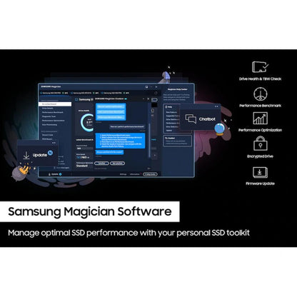 Samsung 990 PRO PCIe 4.0 NVMe M.2 SSD | Up to 7450MB/s Read | 6900MB/s Write | Gen4 High-Performance Storage | 1TB / 2TB / 4TB