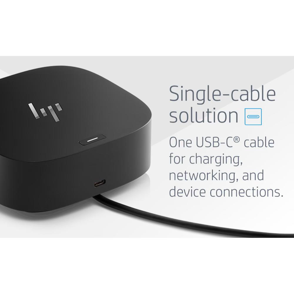 HP USB-C Dock G5 | Universal USB-C Docking Station with Dual DisplayPort, HDMI & 100W Power Delivery