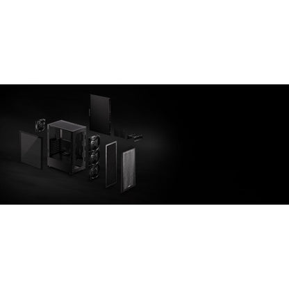 XPG VALOR MESH ATX Mid-Tower PC Case | 4× 120mm Pre-Installed Fans | Mesh Magnetic Front Panel |