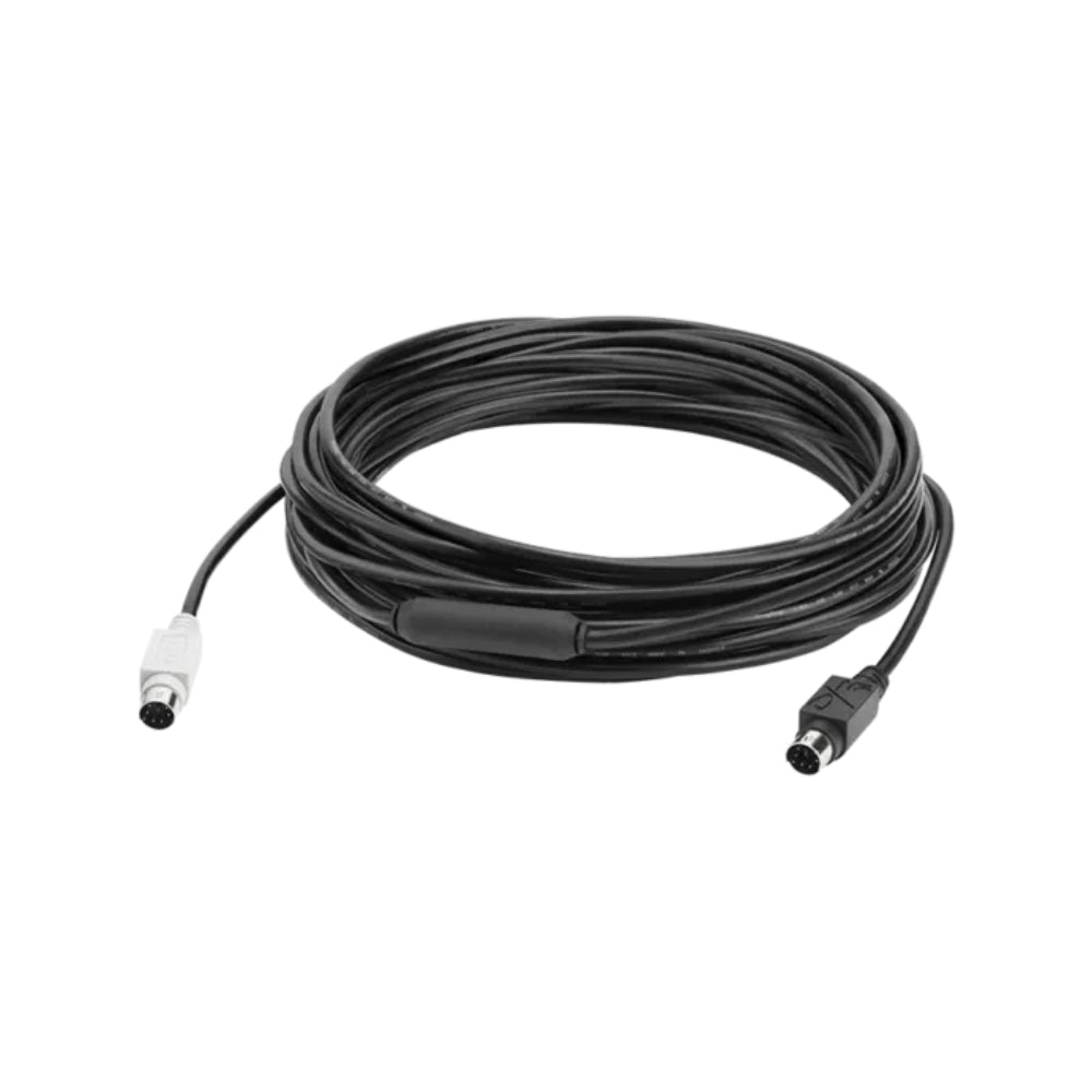 Logitech GROUP 10M Extended Cable For Group Cam | Expand and Optimize Your Conference Room Setup