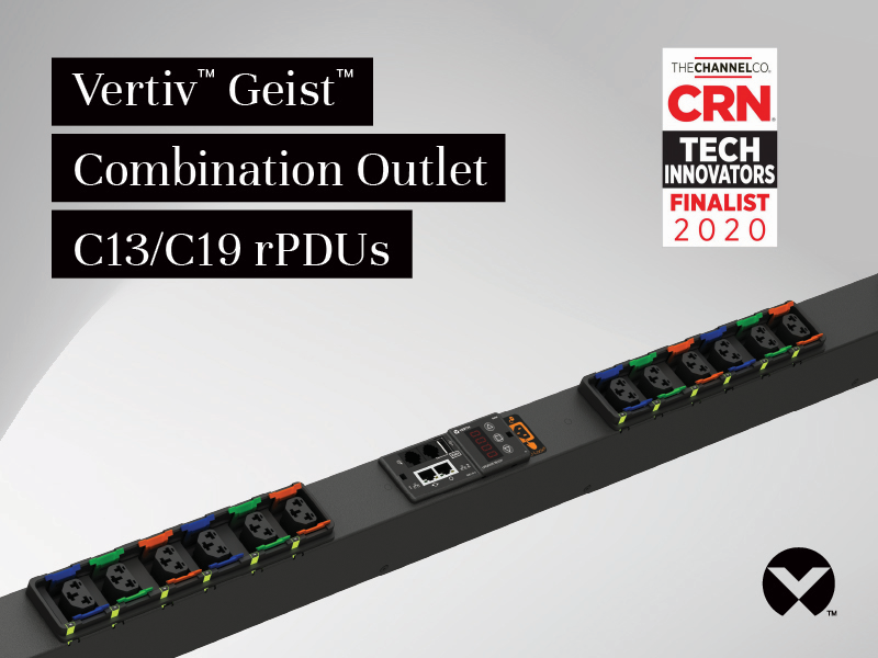 Vertiv Geist rPDU basic, input 230V 32A, outputs 20W C13 | 4W C19 power distribution unit (PDU) 24 AC outlets (10253529)