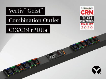 Vertiv Geist rPDU basic, input 230V 32A, outputs 20W C13 | 4W C19 power distribution unit (PDU) 24 AC outlets (10253529)