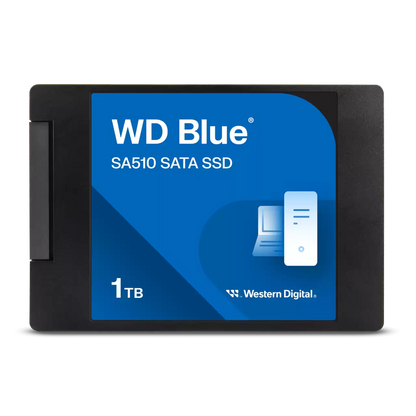 WD Blue SA510 SATA SSD 2.5”/7mm Cased 500GB - 1TB