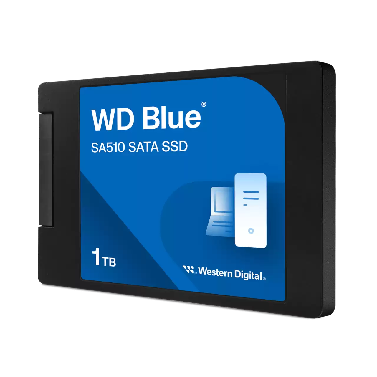 WD Blue SA510 SATA SSD 2.5”/7mm Cased 500GB - 1TB