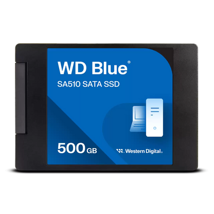 WD Blue SA510 SATA SSD 2.5”/7mm Cased 500GB - 1TB