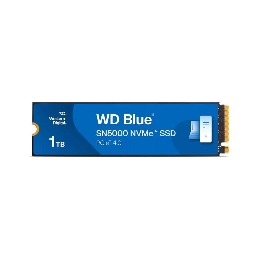 WD Blue SN5000 NVMe SSD | PCIe Gen4 x4, Up to 5,150MB/s, M.2 2280 | 500GB - 4TB