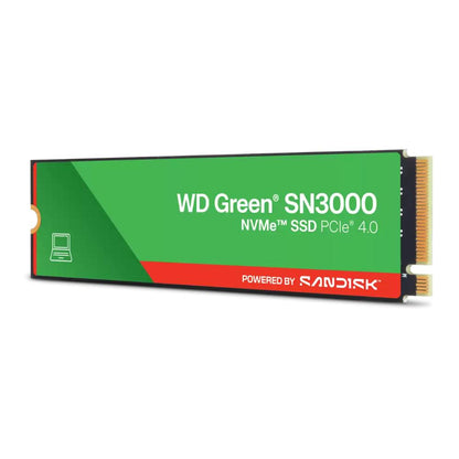 WD Green SN3000 NVMe SSD | PCIe Gen4 x4, 5000MB/s Read | 500GB - 2TB