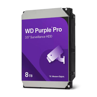 WD Purple Pro | Smart Video Surveillance Hard Drives | SATA 7200RPM | 8TB – 26TB