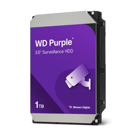 WD Purple Surveillance Hard Drive | 1TB- 10TB