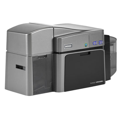 HID FARGO DTC1250e | ID Card Printer & Encoder, Single/Dual-Side, 300 dpi, Fast Printing