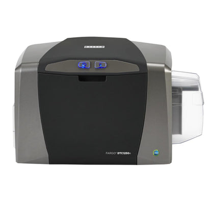 HID FARGO DTC1250e | ID Card Printer & Encoder, Single/Dual-Side, 300 dpi, Fast Printing
