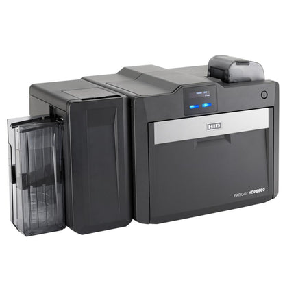HID FARGO HDP6600 | 600 dpi Retransfer Card Printer & Encoder | High-Speed, Dual-Side Printing, iON™ Technology | Wasteless Lamination
