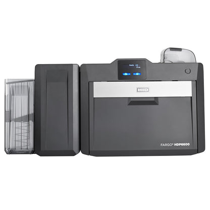 HID FARGO HDP6600 | 600 dpi Retransfer Card Printer & Encoder | High-Speed, Dual-Side Printing, iON™ Technology | Wasteless Lamination