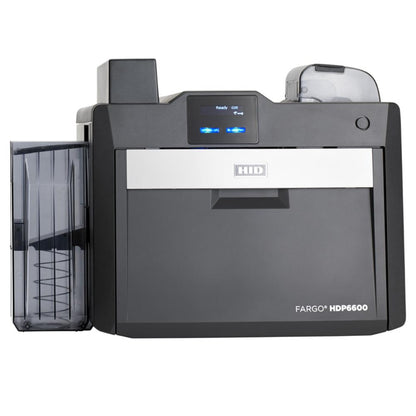 HID FARGO HDP6600 | 600 dpi Retransfer Card Printer & Encoder | High-Speed, Dual-Side Printing, iON™ Technology | Wasteless Lamination