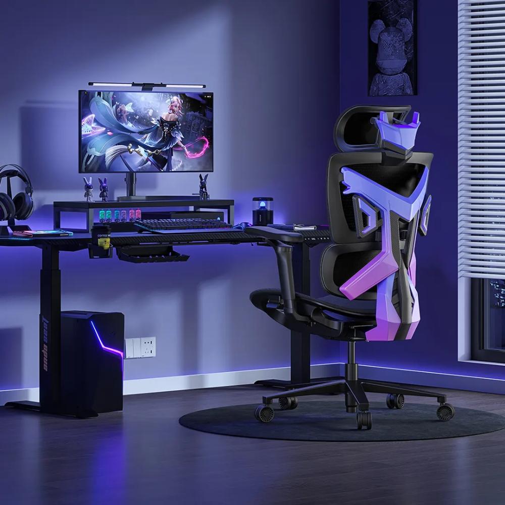 AndaSeat X-Air Pro Mesh Office Gaming Chair | Full Mesh Ergonomic Chair | 5D Armrests | Dynamic Lumbar Support | Adjustable Headrest